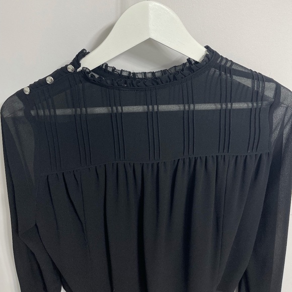Aritzia - Wilfred Lourdes Blouse - Black - Size XXS - Picture 5 of 6